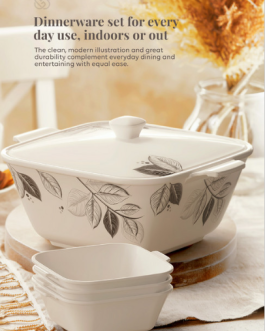 Sirena Melamine Dinner Set Design #1