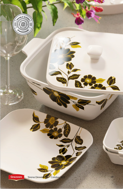 Sirena Dinner Set Design #14